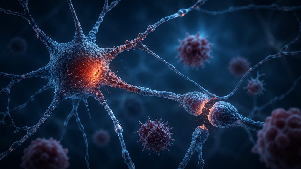 Não foi apenas uma alteração na produção de neurônios