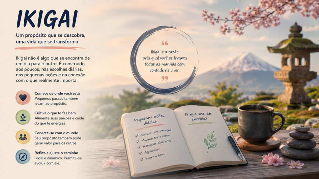 Ikigai - Um propósito que se descobre.