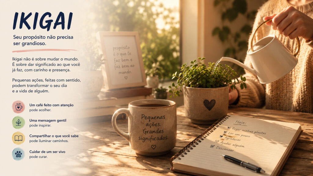 Ikigai - Seu propósito não precisa ser grandioso