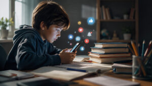 Redes sociais podem prejudicar o desempenho escolar quando entram cedo demais na vida das crianças?