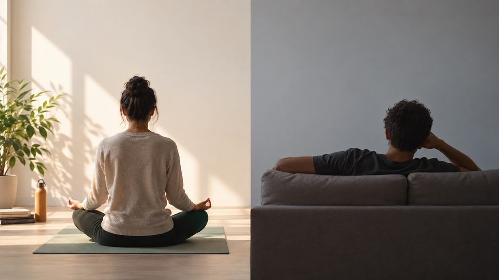 O que acontece quando mindfulness é comparado com não fazer nada?